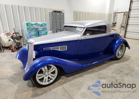 1933 Ford Uk из США, поврежденный, VIN B60519221